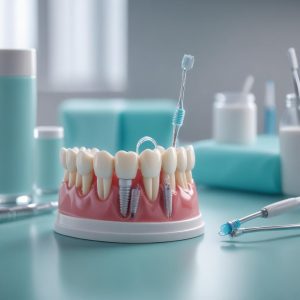 Как правильно чистить импланты: выбор щётки, ирригатора или нити